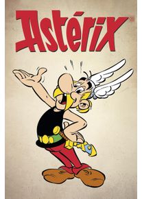 Leinwandbild LUCKYLINDE "Asterix", bunt (farbe bild(er): bunt), B:40cm H:60cm T:3cm, Holz, Leinwand, Bilder, Leinwandbild, Canvasbild Wanddeko Bild zum Film "Kampf der H&auml;uptlinge"