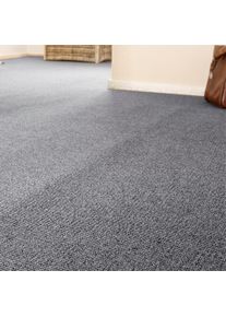 Teppichboden ANDIAMO "Luton, Feinschlinge, Gesamth&ouml;he 6 mm, Luxusklasse LC1", grau, B:400cm L:300cm, Kunstfaser, Teppiche, Teppichboden, meliert, Breite 400 cm oder 500 cm, strapazierf&auml;hig & pflegeleicht