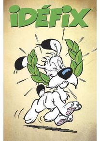 Leinwandbild LUCKYLINDE "Idefix", bunt (farbe bild(er): bunt), B:40cm H:60cm T:3cm, Holz, Leinwand, Bilder, Leinwandbild, Canvasbild Wanddeko Bild zum Film "Kampf der H&auml;uptlinge"