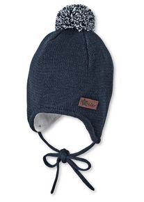 Strickm&uuml;tze Sterntaler "Strickm&uuml;tze", Kinder, Gr. 45, blau (marine), M&uuml;tzen Strickm&uuml;tze