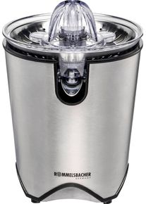 Rommelsbacher Zitruspresse "ZP 60/E", silber (edelstahlfarben), B:16cm H:23cm T:22cm, Entsafter, Zitruspresse