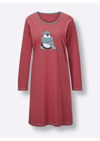 Comtessa Dames Nachthemd in grapefruit ,maat 36/38, Witt, 100% Katoen