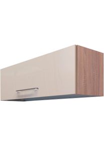 Kurzh&auml;ngeschrank Flex-Well "Nepal", braun (kaschmir glanz, sonoma eiche), B:100cm H:32cm T:32cm, Holzwerkstoff, Schr&auml;nke, Kurzh&auml;ngeschrank, (B x H x T) 100 x 32 x 32 cm