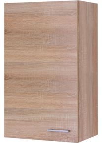 H&auml;ngeschrank Flex-Well "Samoa", braun (wei&szlig;, sonoma eiche), B:50cm H:89cm T:32cm, Holzwerkstoff, Schr&auml;nke, H&auml;ngeschrank, (B x H x T) 50 x 89 x 32 cm