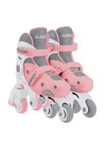 Inlineskates Globber "LEARNING SKATES 2in1, Gr. 30,33", rosa, Inlineskates_Rollschuhe, Kinder, (bis 60 kg), Inlineskates