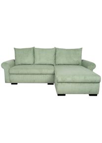 M&Ouml;BELIX M&ouml;belix , Gr&uuml;n , Textil , F&uuml;llung: Schaumstoff,Schaumstoff , 233x168 cm , Wohnzimmer, Sofas & Couches, Schlafsofas, Schlafsofas
