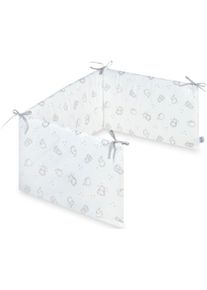 Julius Z&ouml;llner Bettnestchen JULIUS Z&Ouml;LLNER "Igelchen", wei&szlig; (igelchen), Obermaterial: 100% Baumwolle. F&uuml;llung: 100% Polyester, Bettnestchen, Bettnestchen, Made in Germany