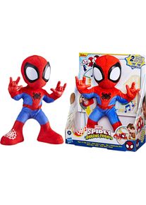 Pl&uuml;schfigur Hasbro "Marvel Spidey und seine Super-Freunde Tanz- & Krabbelspa&szlig; Spidey", bunt (blau, rot, wei&szlig;), Pl&uuml;schfiguren, KinderH:31,8cm, Pl&uuml;schfigur, mit Funktion, H:31,8cm