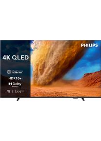 Philips QLED-Fernseher "50PUS7800/12", Energieeffizienz: E, schwarz, 50 &Prime;, Fernseher, QLED-Fernseher