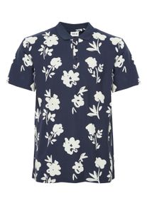 !Solid Poloshirt SOLID "Poloshirt SDFitz", Herren, Gr. M, blau (insignia blau), Obermaterial: 100% Baumwolle CO., regular fit normal, Shirts Poloshirt