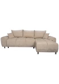 M&Ouml;BELIX M&ouml;belix , Beige , Textil , F&uuml;llung: Schaumstoff,Schaumstoff , 296x182 cm , Wohnzimmer, Sofas & Couches, Schlafsofas, Schlafsofas