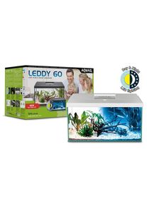 AQUAEL Leddy Aquarium Day and Night set 54L White