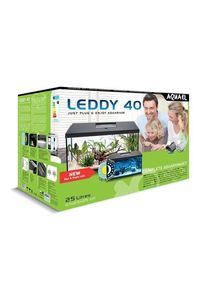 AQUAEL Leddy Aquarium Day and Night set 25L Black