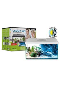 AQUAEL Leddy Aquarium Day and Night set 25L White