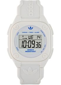 Chronograph adidas originals "CITY TECH FOUR", wei&szlig;, Armbanduhren, Damen, Chronograph, Quarzuhr, Armbanduhr, Herrenuhr, Damenuhr,Datum, Stoppfunktion,digital