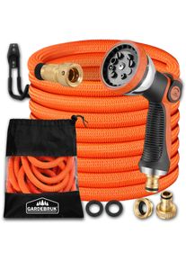Gardebruk Gartenschlauch Orange 15m flexibel