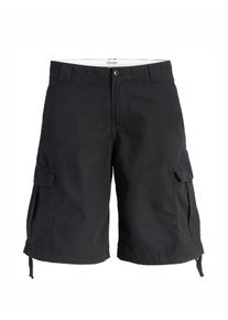 Jack & Jones Grote Maten - Jack & Jones - Cargoshorts van katoen, relaxed fit - 44/30