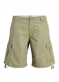 Jack & Jones Grote Maten - Jack & Jones - Cargoshorts van katoen, relaxed fit - 52/30