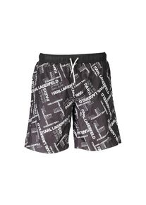 Karl Lagerfeld Nero Polyester Heren Badkleding Boxer