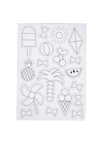 Creativ Company Color your own Magnets - Summer