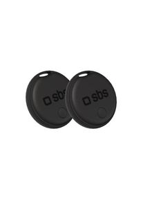 SBS universal locator Track My Dual set of 2 - black