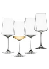 Schott Zwiesel Gl&auml;serset, Transparent, Glas, 4-teilig, 380 ml, 8.0x20.7 cm, Gr&uuml;ner Punkt, nachhaltig, Gl&auml;ser, Gl&auml;sersets