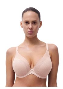 T-Shirt-BH Chantelle "NORAH CHIC", Damen, Gr. 85, Cup C, soft pink, Obermaterial: 75% Polyamid, 25% Elasthan, BHs T-Shirt-BH, T&uuml;ll, blickdichtes Gewebe