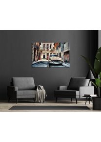 Leinwandbild B&Ouml;NNINGHOFF, farbe bild(er): bunt, B:118cm H:78cm T:1,8cm, Canvas, MDF, Bilder, Leinwandbild