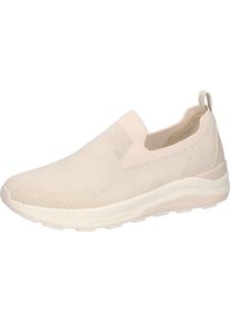 Waldl&auml;ufer Slip-On Sneaker WALDL&Auml;UFER "H-CHARLIE", Damen, Gr. 4 (37), Kautschuk Textil, beige (hellbeige), unifarben, Schuhe Slip-On Sneaker, Schlupfschuh, Slipper in veganer Verarbeitung, H-Weite