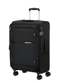 Hartschalen-Trolley Samsonite "GOTWIST", Damen, Gr. B/H/T: 43cm x 68cm x 29cm 71 l, schwarz, Polyester, Koffer Hartschalen-Trolley, mit Teleskopgriff und mehreren Tragegriffen, innen aus Polyester
