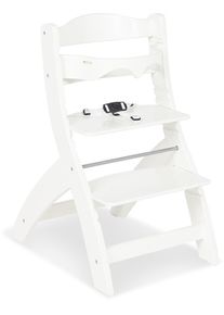Hochstuhl Pinolino "Thilo, wei&szlig;", Kinder, Gr. B/H/T: 46cm x 79cm x 64cm, wei&szlig;, Massivholz, St&uuml;hle Hochstuhl