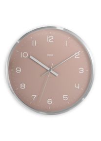 Funkwanduhr Hama "Funkuhr "Fidschi", ohne Ticken, &Oslash; 30 cm, Aluminium", silber, &Oslash; 30cm, Funkuhr, 12 Ziffern, Wanduhren, Funkwanduhr, ger&auml;uscharm