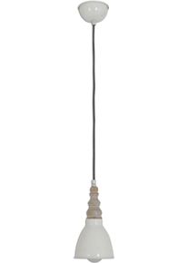 N&auml;ve N&Auml;VE Pendelleuchte "Delhi", beige (elfenbeinfarben), 1, &Oslash; 19cm H: 13cm, Leuchten, H&auml;ngeleuchte, Pendelleuchte,Vintage,1xE27 max.40W, Pendelleuchte