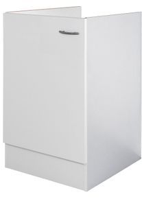 Sp&uuml;lenschrank Flex-Well "Wito", wei&szlig; (wei&szlig;, fantasie), B:50cm H:82,2cm T:60cm, Holzwerkstoff, Schr&auml;nke, Sp&uuml;lenschrank, (B x H x T) 50 x 82 x 57 cm