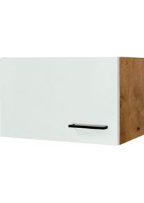 Kurzh&auml;ngeschrank Flex-Well "Vintea", beige (magnolia matt, lancelot oak), B:60cm H:32cm T:32cm, Holzwerkstoff, Schr&auml;nke, Kurzh&auml;ngeschrank, (B x H x T) 60 x 32 x 32 cm, mit Metallgriffen