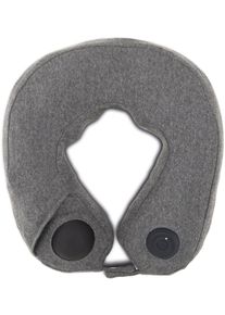 Nacken-Massagekissen SYNCA "neKmo", grau (dunkelgrau), Massageger&auml;te, DamenB:33cm H:28cm T:9cm, Nacken-Massagekissen, B:33cm H:28cm T:9cm