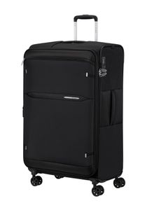 Hartschalen-Trolley Samsonite "GOTWIST", Damen, Gr. B/H/T: 48cm x 78cm x 31cm 107 l, schwarz, Polyester, Koffer Hartschalen-Trolley, mit Teleskopgriff und mehreren Tragegriffen, innen aus Polyester