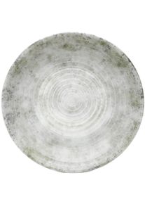 Pastateller Van Well "Korfu, tiefer Teller 21,5 cm, 6 St&uuml;ck", grau, H:5cm &Oslash;:21,5cm, Porzellan, Speiseteller, Pastateller, Teller Set, mit Digitaldruck, sp&uuml;lmaschinen- und mikrowellengeeignet