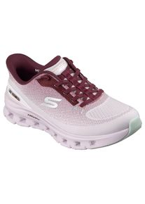 Slip-On Sneaker Skechers "ARCH FIT GLIDE-STEP PRO", Damen, Gr. 36, lavendel, Synthetik, Textil, Schuhe Slip-On Sneaker, Freizeitschuh, Halbschuh, Slipper mit komfortabler ArchFit-D&auml;mpfung