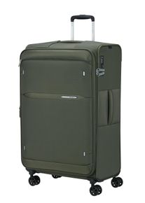 Hartschalen-Trolley Samsonite "GOTWIST", Damen, Gr. B/H/T: 48cm x 78cm x 31cm 107 l, dunkelgr&uuml;n, Polyester, Koffer Hartschalen-Trolley, mit Teleskopgriff und mehreren Tragegriffen, innen aus Polyester