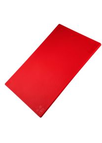 Schneidebrett FMprofessional "extra gro&szlig;es Brett aus Kunststoff", rot, B:30cm H:1cm L:45cm, Kunststoff, Schneidebretter, Schneidebrett, Profi Gastro Schneidebretter &ndash; sp&uuml;lmaschinenfest, ca. 45 x 30 cm