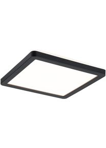 Paulmann LED Panel "Atria Shine IP44 eckig 190x190mm 11,2W 900lm 3000K", schwarz, 1, H: 3cm, 1 Stk., Leuchten, Backlight, LED Panel