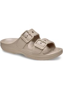 Sneaker Crocs "Saturday", Damen, Gr. 39, braun (taupe), Obermaterial: 50% Polyester PES. 50% Sonstiges Material (Ananasfaser) AM_PF ., Schuhe Sneaker