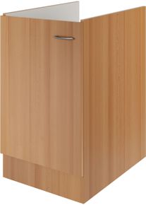Sp&uuml;lenschrank Flex-Well "Nano", braun (buche nachbildung), B:50cm H:82,2cm T:60cm, Holzwerkstoff, Schr&auml;nke, Sp&uuml;lenschrank, (B x H x T) 50 x 82 x 57 cm