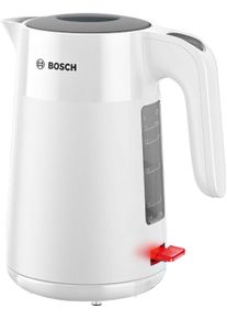 Bosch Wasserkocher "MyMoment TWK2M161, Abschaltautomatik, &Uuml;berhitzungschutz, Tassenanzeige", wei&szlig;, B:23,7cm H:26,7cm T:15,8cm, Wasserkocher, Stiftung Warentest Testsieger (2,2) Ausgabe 03/2025, wei&szlig; matt, Wasserkocher