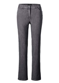 Stretch-Jeans GOLDNER "Kurzgr&ouml;&szlig;e Denimhose mit Stretchkomfort", Damen, Gr. 23, K-Gr, schwarz, Obermaterial: 83% Baumwolle CO. 16% Polyester PES. 1% Elasthan EL., normal, Jeans Stretch-Jeans, Ohne