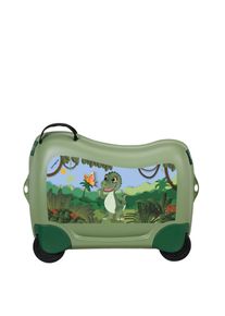 Kinderkoffer Samsonite "DREAM2GO", Kinder, Gr. B/H/T: 52cm x 38cm x 21cm 30 l, gr&uuml;n (dino rex), Koffer Kinderkoffer, ger&auml;umiger Innenraum, kompakte Ma&szlig;e