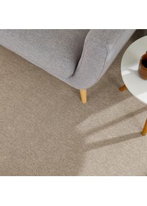 Teppichboden ANDIAMO "Barbara, Feinschlinge, Gesamth&ouml;he 4,5 mm, Luxusklasse LC1", beige, B:200cm L:400cm, Kunstfaser, Teppiche, Teppichboden, meliert, Breite 200 oder 400 cm, strapazierf&auml;hig, pflegeleicht