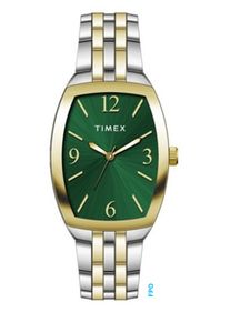 Quarzuhr Timex "CHARLOTTE", silberfarben, goldfarben, Armbanduhren, Damen, Quarzuhr, Armbanduhr, Damenuhr, Metallarmband, analog