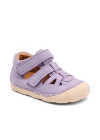 Lauflernschuh bisgaard "barefoot tate", M&auml;dchen, Gr. 26, violet, Veloursleder, Basic, Schuhe Lauflernschuh, Babysandale f&uuml;r Laufanf&auml;nger, Gr&ouml;&szlig;enschablone zum Download